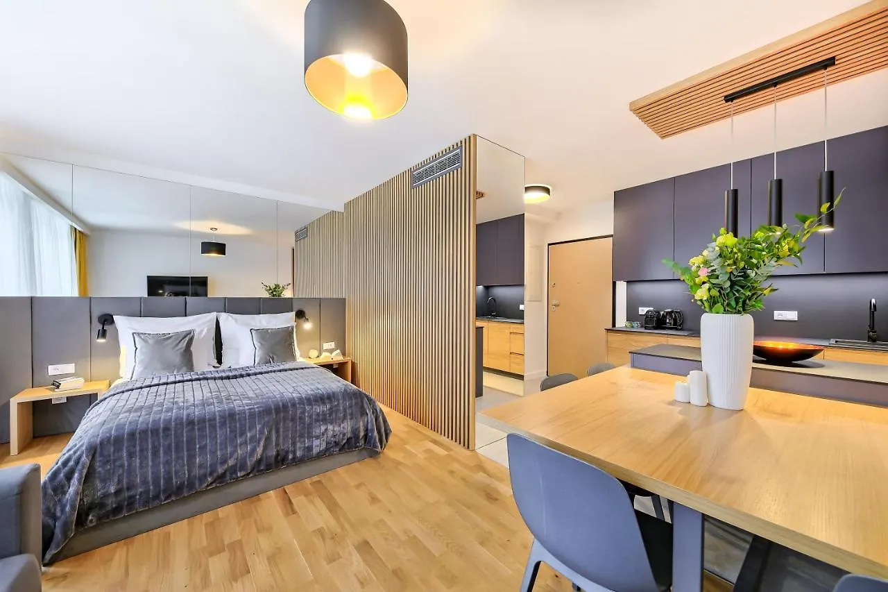 Aparthotel Inpoint Apartments G15 Near Old Town & Kazimierz District & Parking Option Krakow Poland