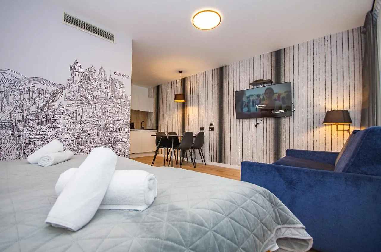 Apartahotel Inpoint Apartments G15 Near Old Town & Kazimierz District & Parking Option Cracovia