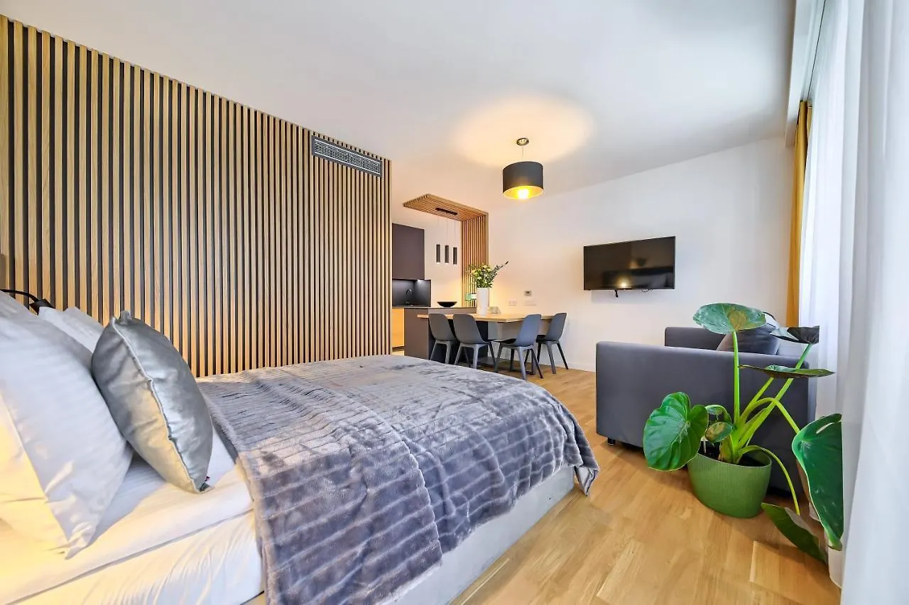 Inpoint Apartments G15 Near Old Town & Kazimierz District & Parking Option Краков