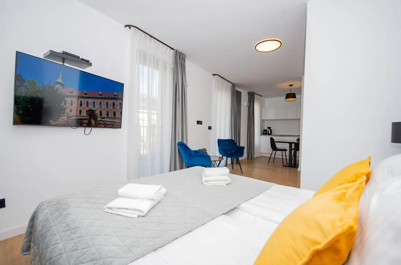 Inpoint Apartments G15 Near Old Town & Kazimierz District & Parking Option Краков 0*,