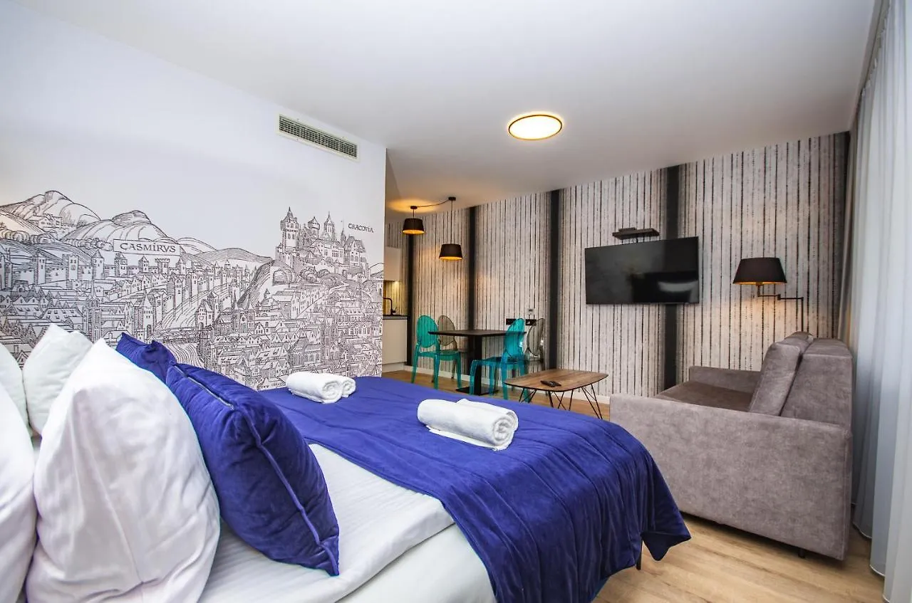 Inpoint Apartments G15 Near Old Town & Kazimierz District & Parking Option Krakow 0*,  Poland