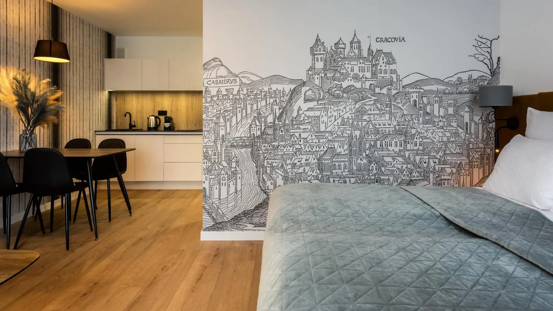 Inpoint Apartments G15 Near Old Town & Kazimierz District & Parking Option Krakow Aparthotel